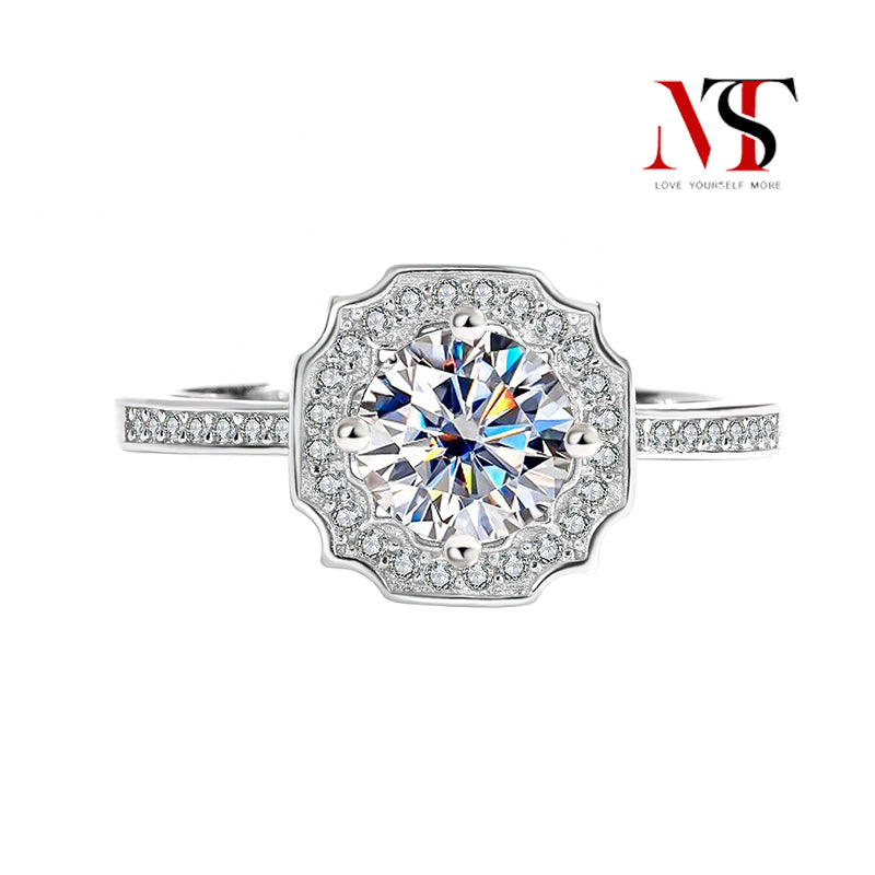 【Heriwether model】MST moissanite for wedding