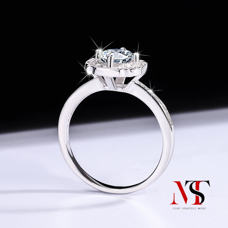 【Heriwether model】MST moissanite for wedding