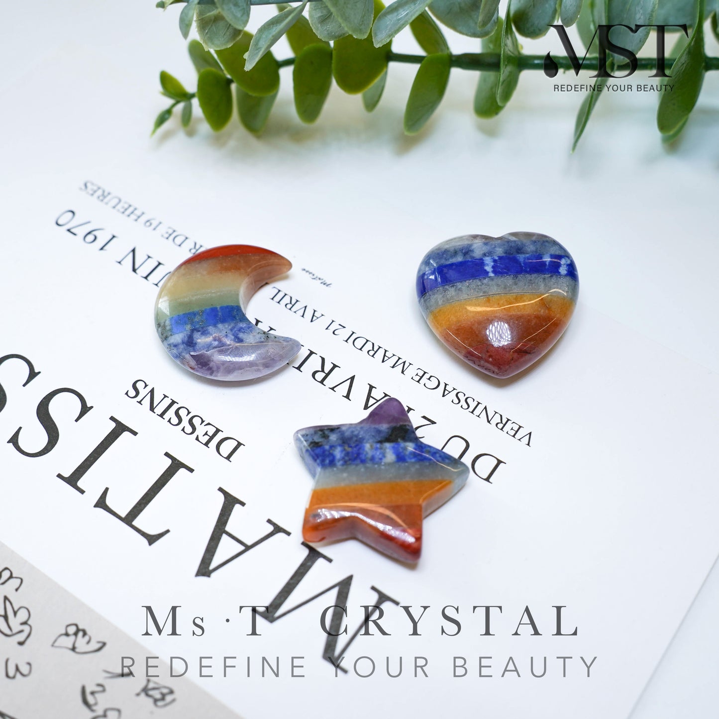 MST natural crystal for random