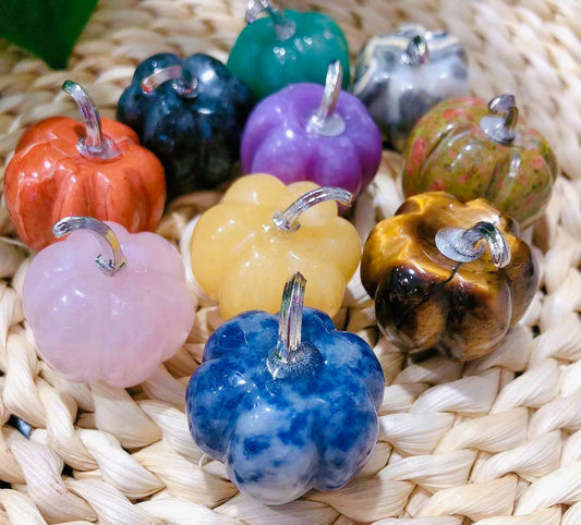 natural crystal for lovely pumpkin