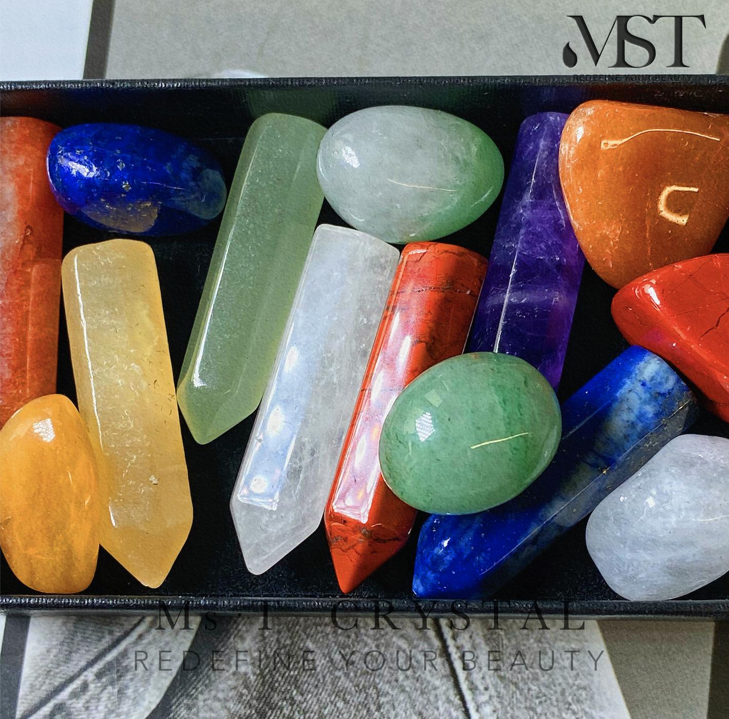 MST nature crystal Chakra sets