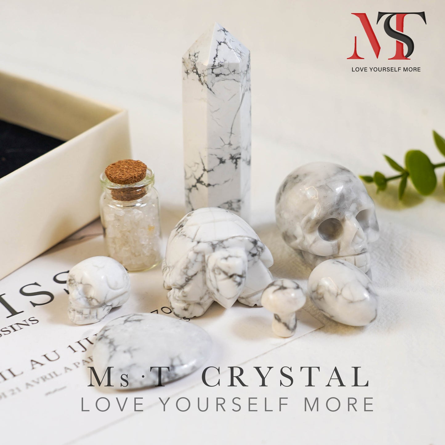 crazy Blind crystal box