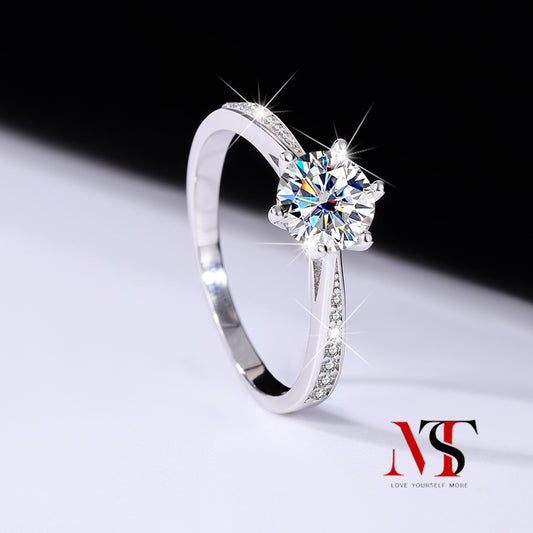 【Six Claw Series】MST moissanite for Engagement