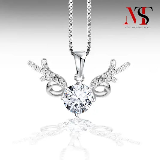 MST 925 sterling silver Moissanite Pendant For Love